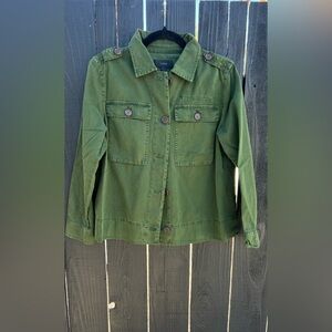 J. Crew Olive Utility Jacket